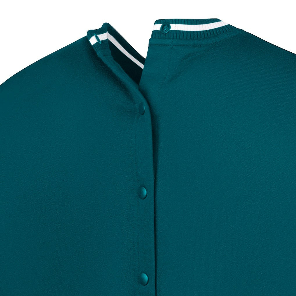 Philadelphia Eagles G-III Sports by Carl Banks Adaptive Blocker Fleece Pullover Sweatshirt Midnight Green - NFL