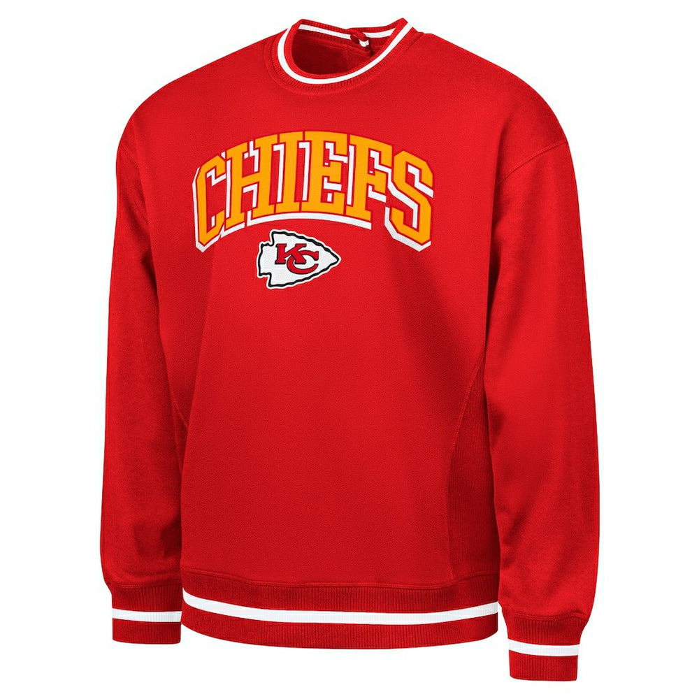 Kansas City Chiefs G-III Sports by Carl Banks Adaptive Blocker Fleece Pullover Sweatshirt Red - NFL