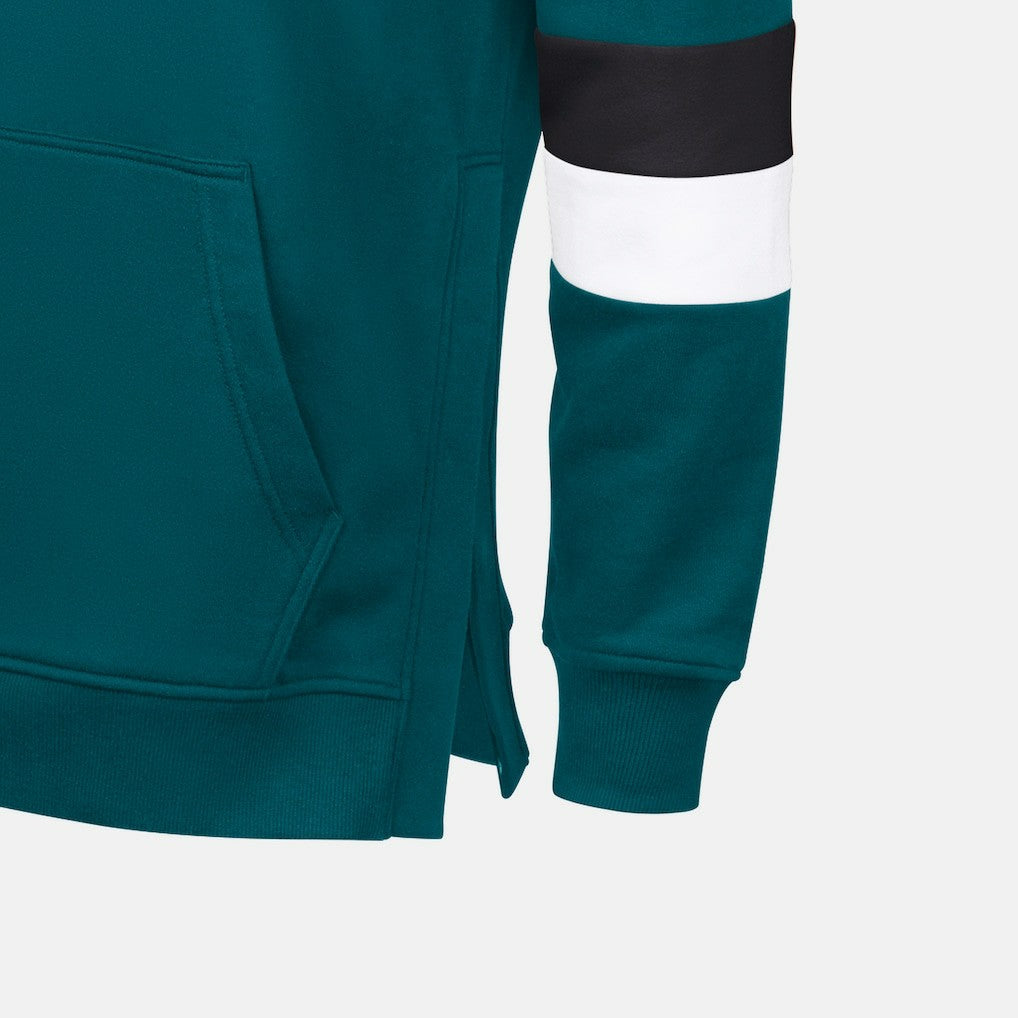 Philadelphia Eagles G-III Sports by Carl BanksMen's Adaptive Faceoff Pullover Hoodie Midnight Green/Black - NFL