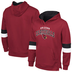 Arizona Cardinals G-III Sports by Carl Banks Adaptive Faceoff Pullover Hoodie Cardinal/Black - NFL