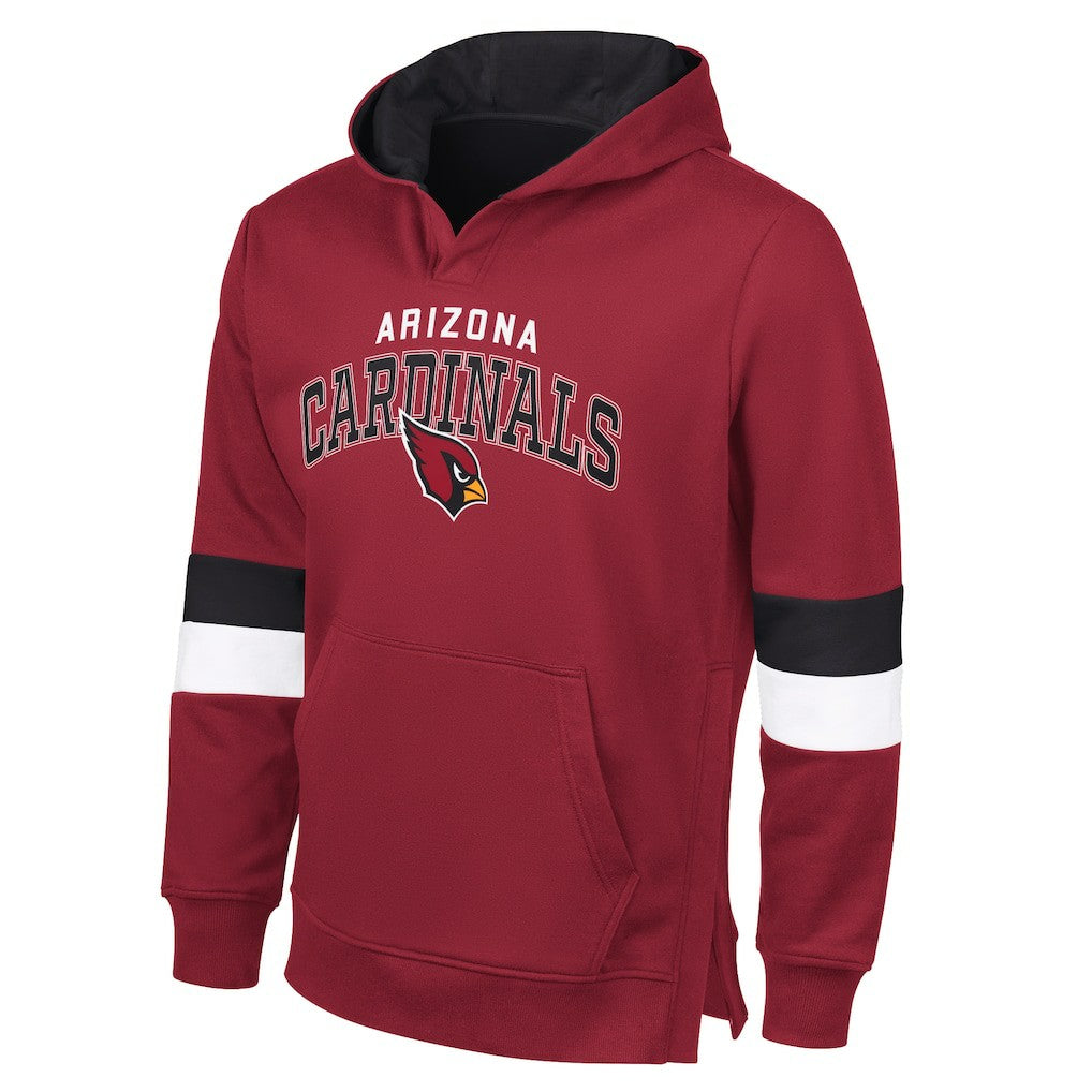 Arizona Cardinals G-III Sports by Carl Banks Adaptive Faceoff Pullover Hoodie Cardinal/Black - NFL