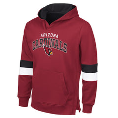 Arizona Cardinals G-III Sports by Carl Banks Adaptive Faceoff Pullover Hoodie Cardinal/Black - NFL