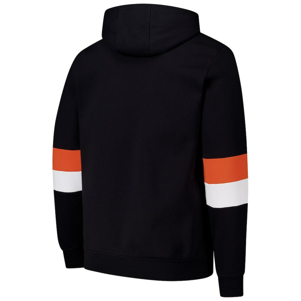 Cincinnati Bengals G-III Sports by Carl Banks Adaptive Faceoff Pullover Hoodie Black/Orange - NFL