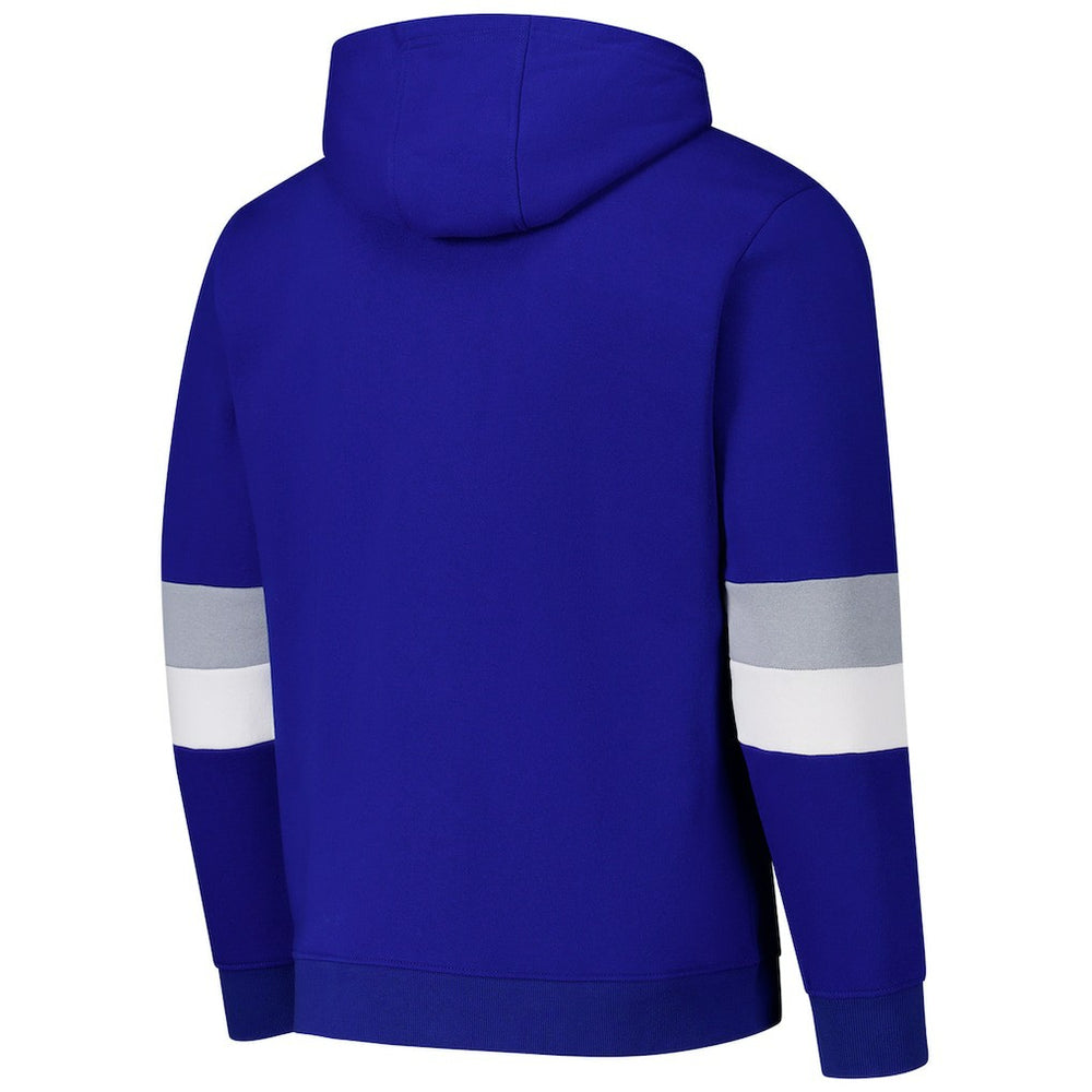 Indianapolis Colts G-III Sports by Carl Banks Adaptive Faceoff Pullover Hoodie Royal/Silver - NFL