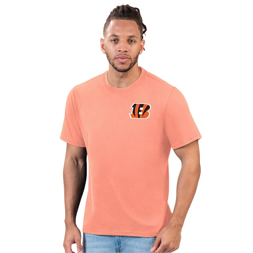 Cincinnati Bengals Margaritaville Time Flies T-Shirt Orange - NFL