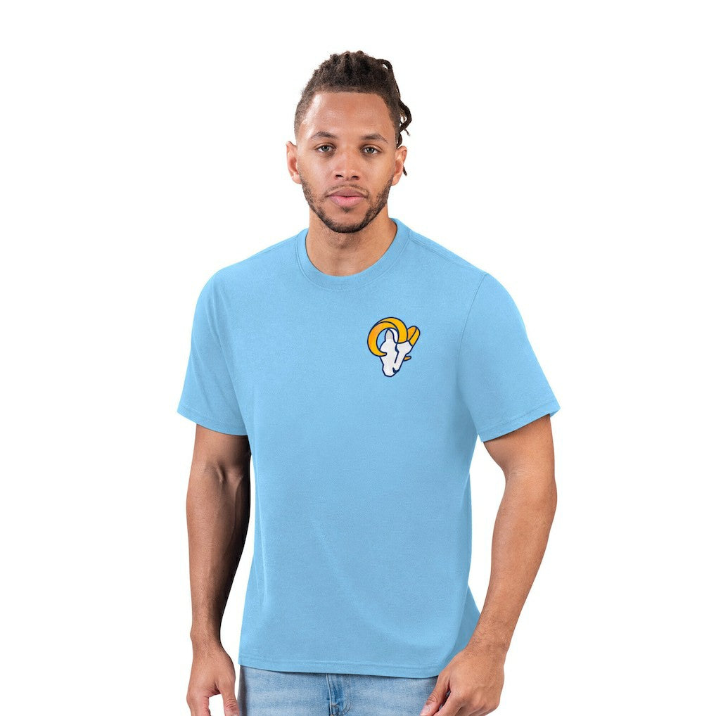 Los Angeles Rams Margaritaville Time Flies T-Shirt Light Blue - NFL