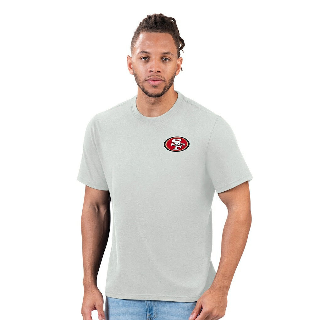 San Francisco 49ers Margaritaville Time Flies T-Shirt Gray - NFL