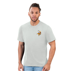 Minnesota Vikings Margaritaville Time Flies T-Shirt Gray - NFL