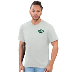 New York Jets Margaritaville Time Flies T-Shirt Gray - NFL