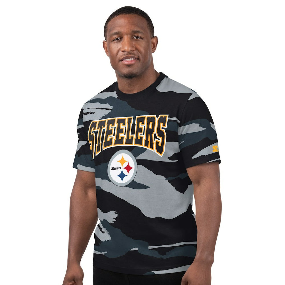 Pittsburgh Steelers Starter Thursday Night Gridiron T-Shirt Gray - NFL