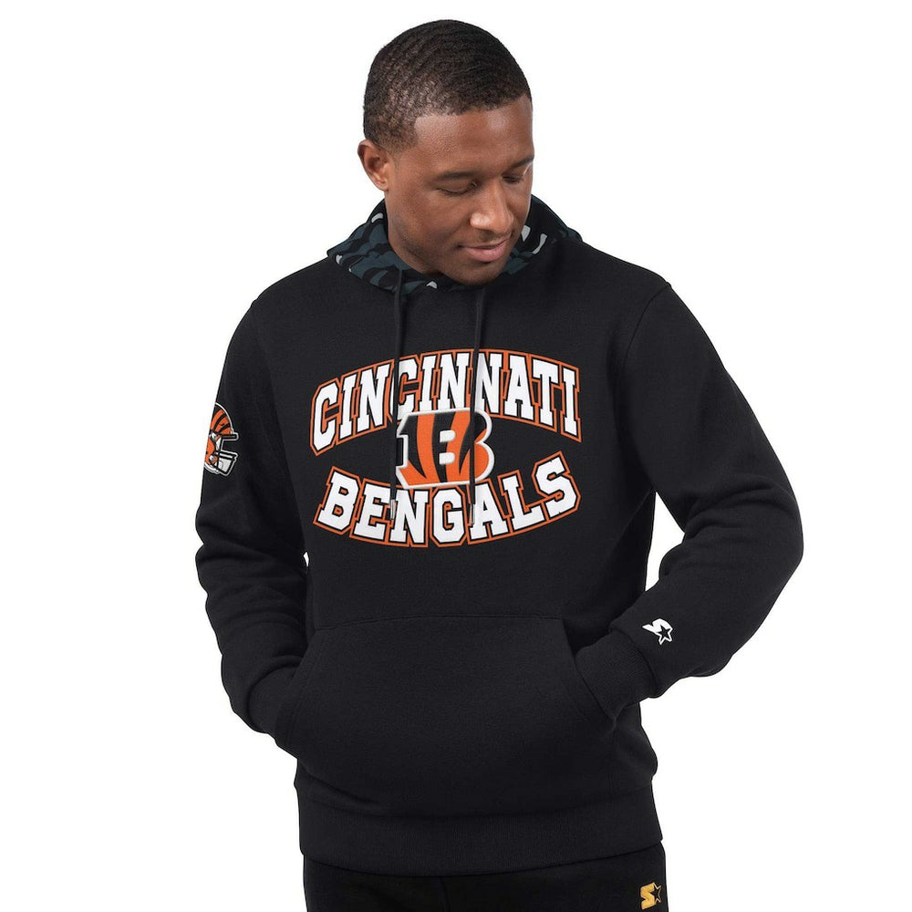 Cincinnati Bengals Starter Thursday Night Gridiron Pullover Hoodie Black - NFL