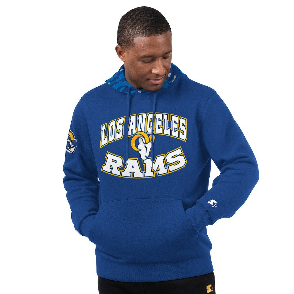 Los Angeles Rams Starter Thursday Night Gridiron Pullover Hoodie Royal - NFL