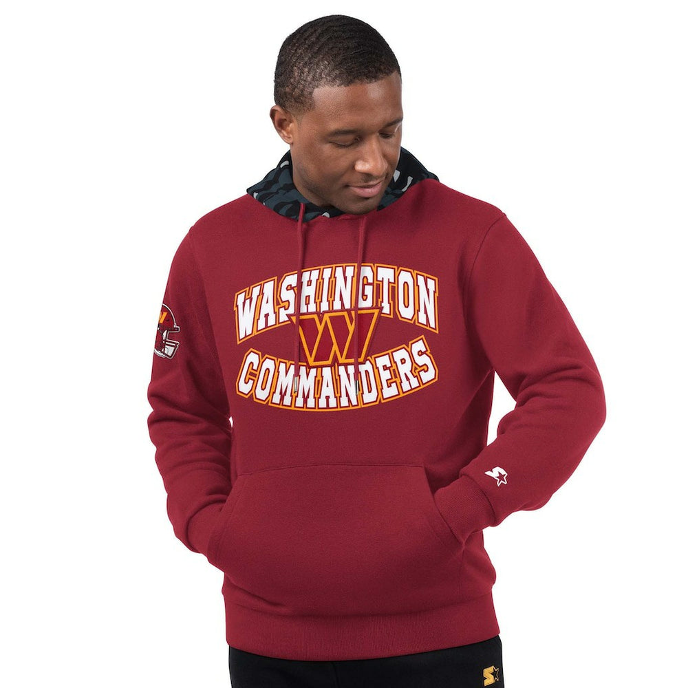 Washington Commanders Starter Thursday Night Gridiron Pullover Hoodie Burgundy - NFL