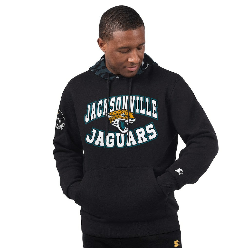 Jacksonville Jaguars Starter Thursday Night Gridiron Pullover Hoodie Black - NFL