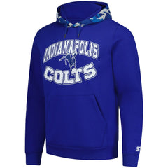 Indianapolis Colts Starter Thursday Night Gridiron Vintage Logo Pullover Hoodie Royal - NFL