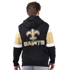 New Orleans Saints Starter Extreme Full-Zip Hoodie Black - NFL