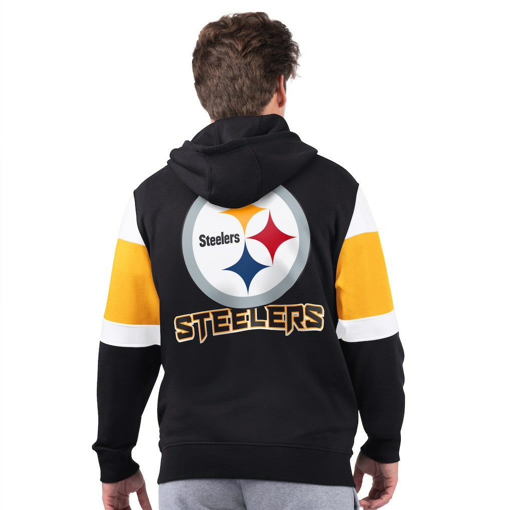 Pittsburgh Steelers Starter Extreme Full-Zip Hoodie Black - NFL