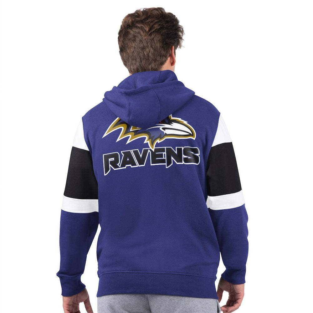 Baltimore Ravens Starter Extreme Full-Zip Hoodie Purple - NFL