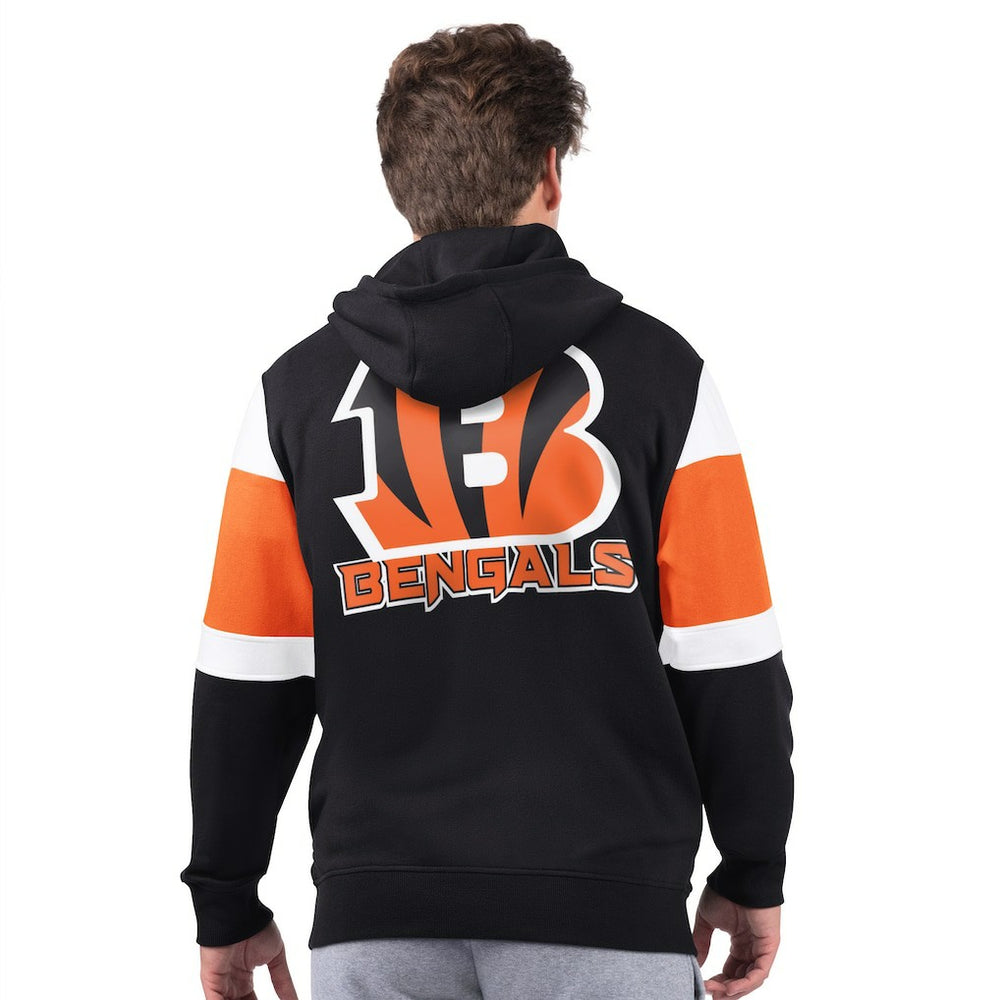 Cincinnati Bengals Starter Extreme Full-Zip Hoodie Black - NFL