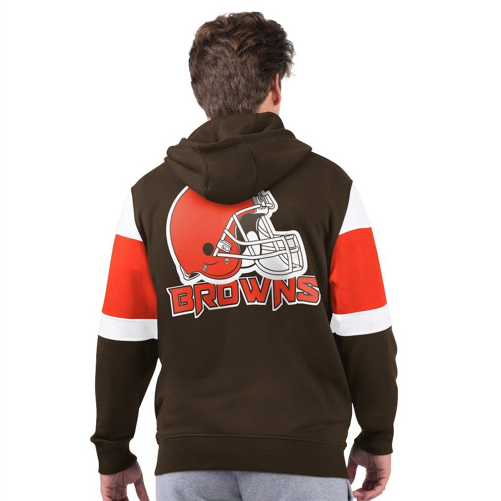 Cleveland Browns Starter Extreme Full-Zip Hoodie Brown - NFL