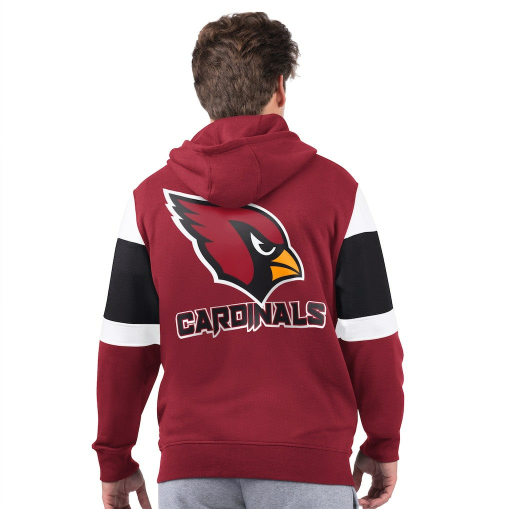 Arizona Cardinals Starter Extreme Full-Zip Hoodie Cardinal - NFL