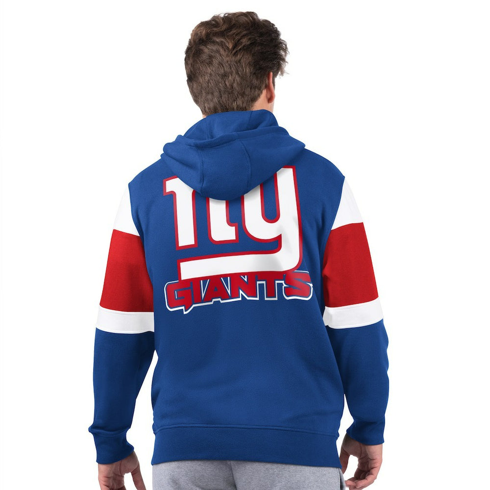 New York Giants Starter Extreme Full-Zip Hoodie Royal - NFL