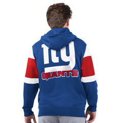 New York Giants Starter Extreme Vintage Logo Full-Zip Hoodie Royal - NFL