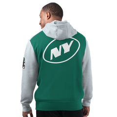 New York Jets Starter Extreme Pullover Hoodie Green - NFL