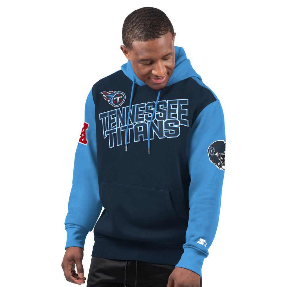Tennessee Titans Starter Extreme Pullover Hoodie Navy - NFL