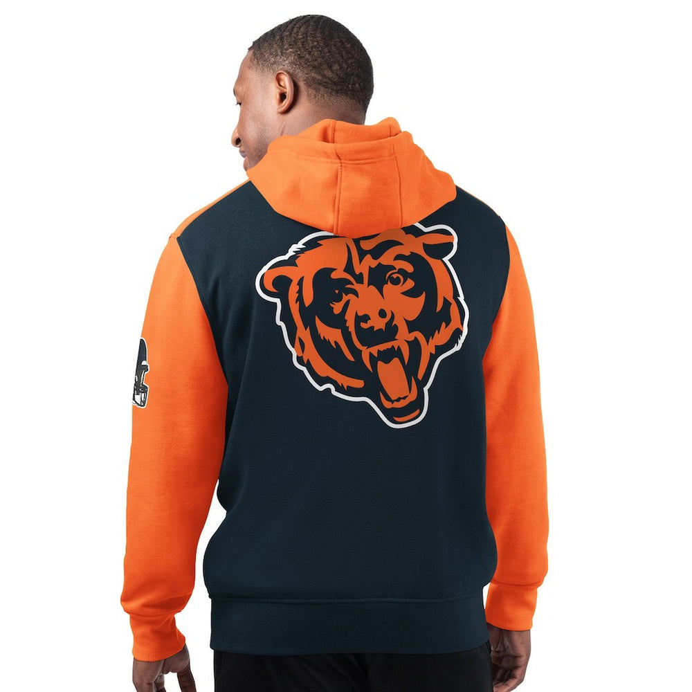 Chicago Bears Starter Extreme Pullover Hoodie Navy - NFL