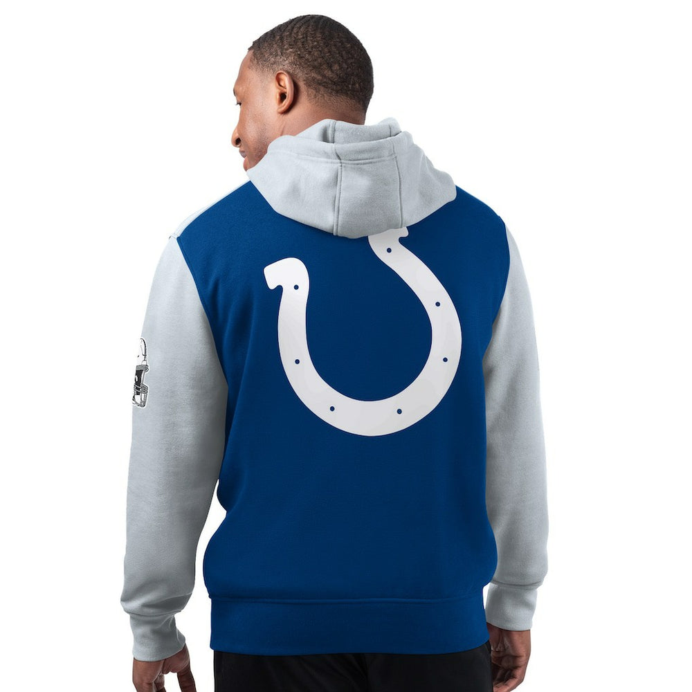 Indianapolis Colts Starter Extreme Pullover Hoodie Royal - NFL