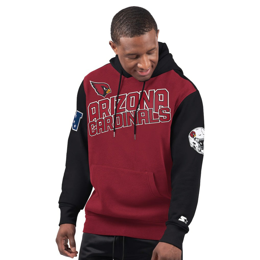 Arizona Cardinals Starter Extreme Pullover Hoodie Cardinal - NFL