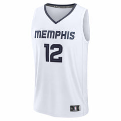 Fanatics - Ja Morant Memphis Grizzlies Fast Break Replica Player Jersey - Association Edition - White