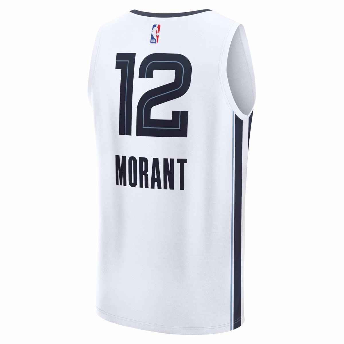 Fanatics - Ja Morant Memphis Grizzlies Fast Break Replica Player Jersey - Association Edition - White
