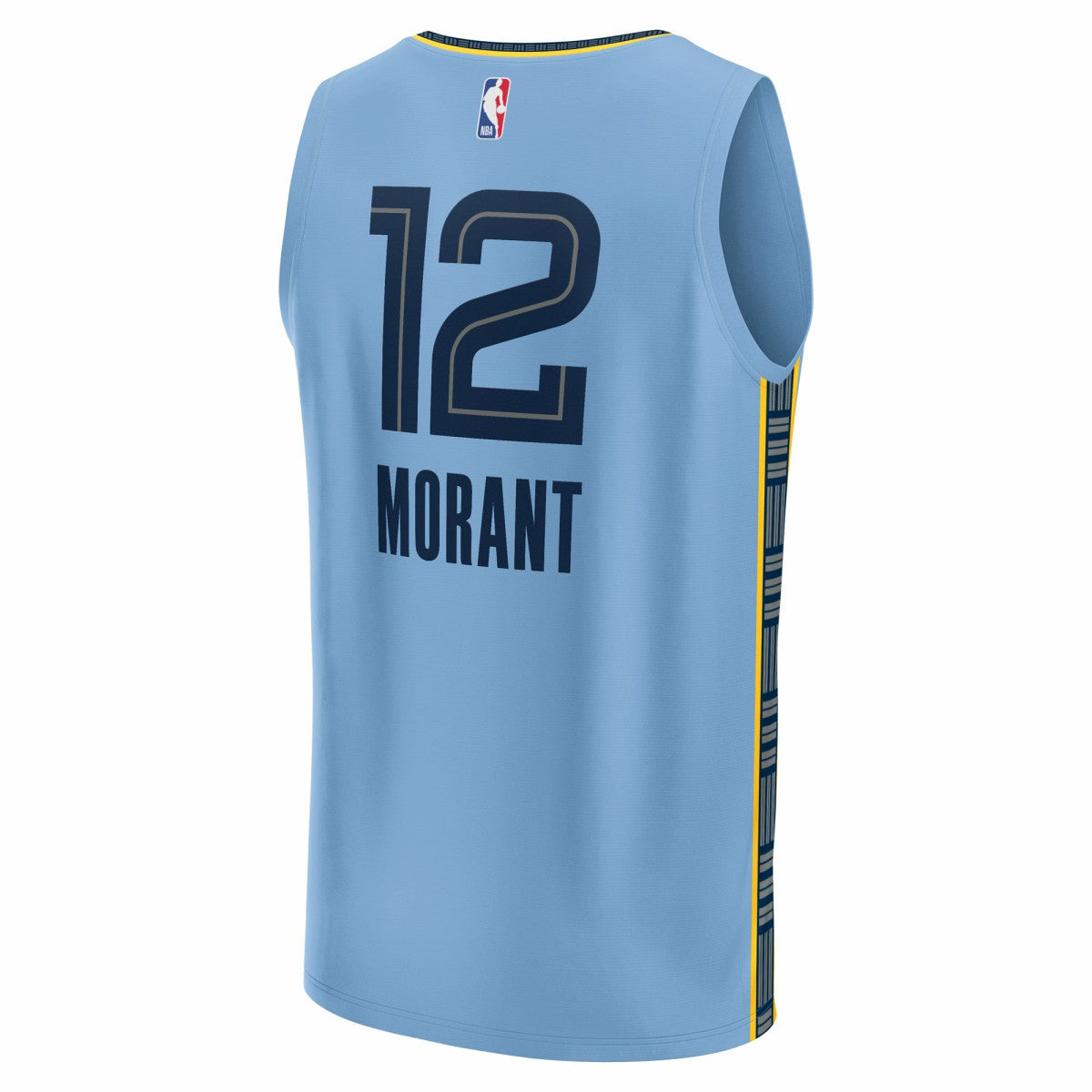 Fanatics - Ja Morant Memphis Grizzlies Fast Break Replica Player Jersey - Statement Edition - Light Blue