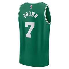 Fanatics - Jaylen Brown Boston Celtics Youth Fast Break Replica Player Jersey - Icon Edition - Kelly Green