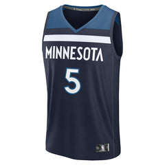 Fanatics - Anthony Edwards Minnesota Timberwolves Fast Break Replica Player Jersey - Icon Edition - Navy
