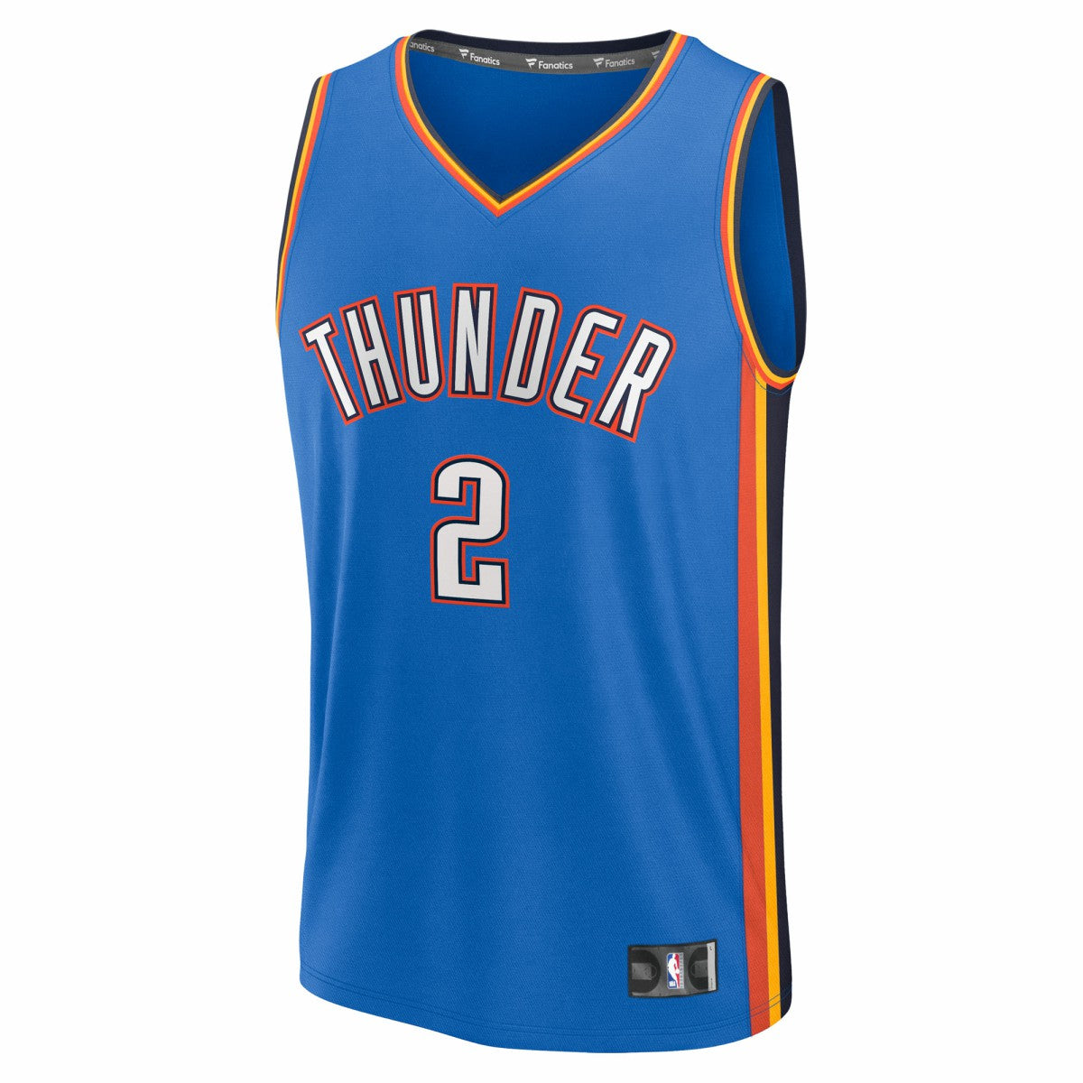 Fanatics - Shai Gilgeous-Alexander Oklahoma City Thunder Fast Break Replica Player Jersey - Icon Edition - Blue