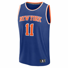 Fanatics - Jalen Brunson New York Knicks Youth Fast Break Replica Player Jersey - Icon Edition - Blue