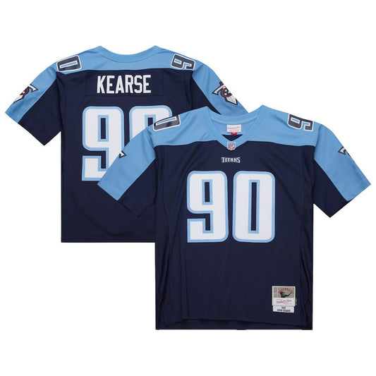 Jevon Kearse Tennessee Titans 1999 Legacy Replica Jersey - Navy discount | NFL Jerseys
