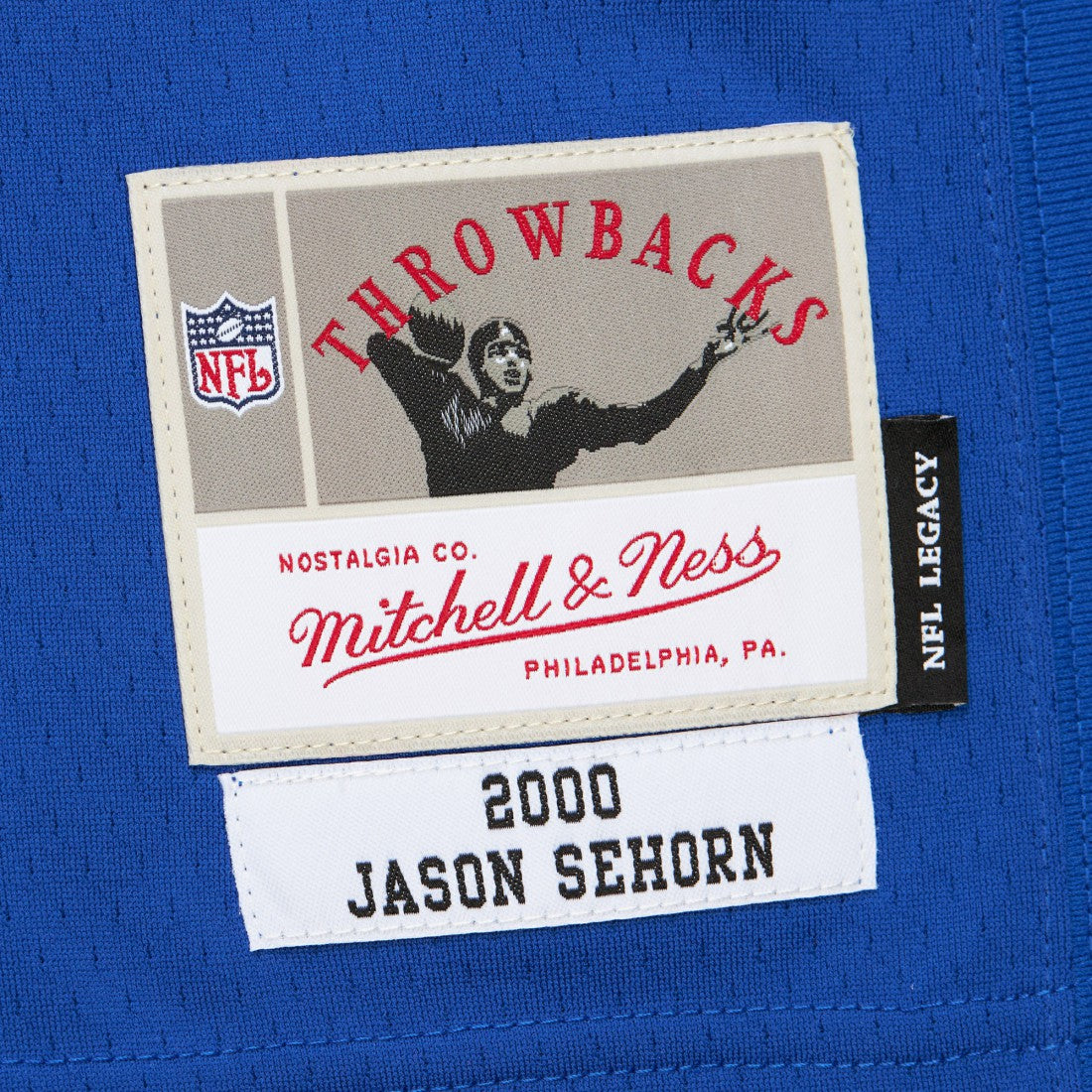 Jason Sehorn New York Giants 2000 Legacy Replica Jersey - Royal sale | NFL Jerseys