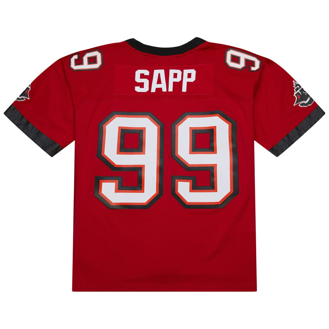 Warren Sapp Tampa Bay Buccaneers 2002 Legacy Replica Jersey Red - Mitchell & Ness