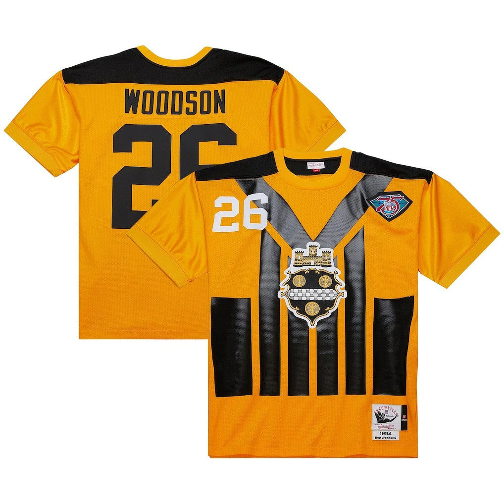 Rod Woodson Pittsburgh Steelers 1994 Authentic Throwback Retired Player Jersey - Gold cheap | NFL Jerseys