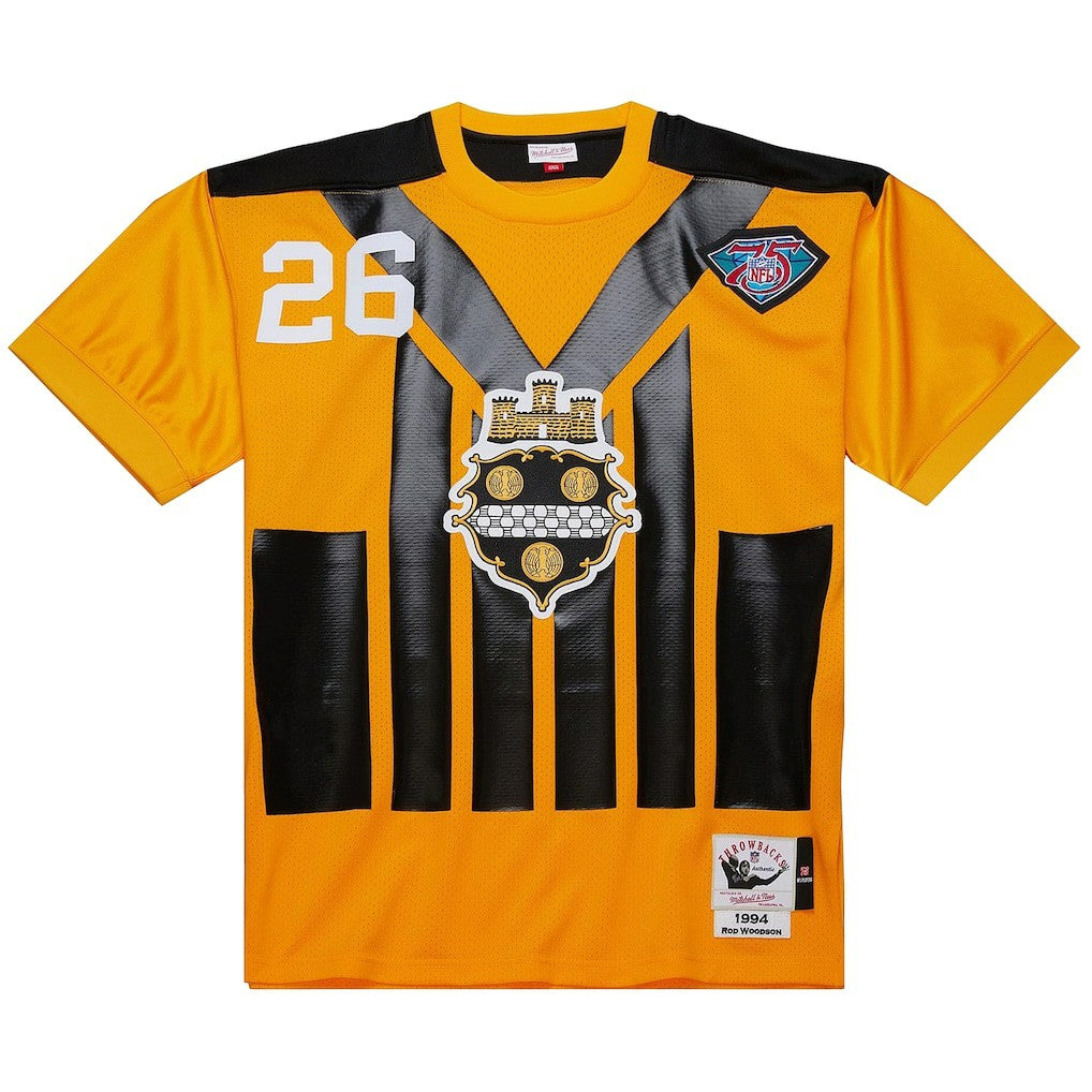 Rod Woodson Pittsburgh Steelers 1994 Authentic Throwback Retired Player Jersey - Gold cheap | NFL Jerseys