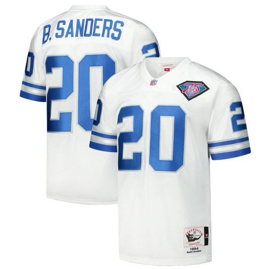 Barry Sanders Detroit Lions 1994 Authentic Throwback Retired Player Jersey - White sale | NFL Jerseys