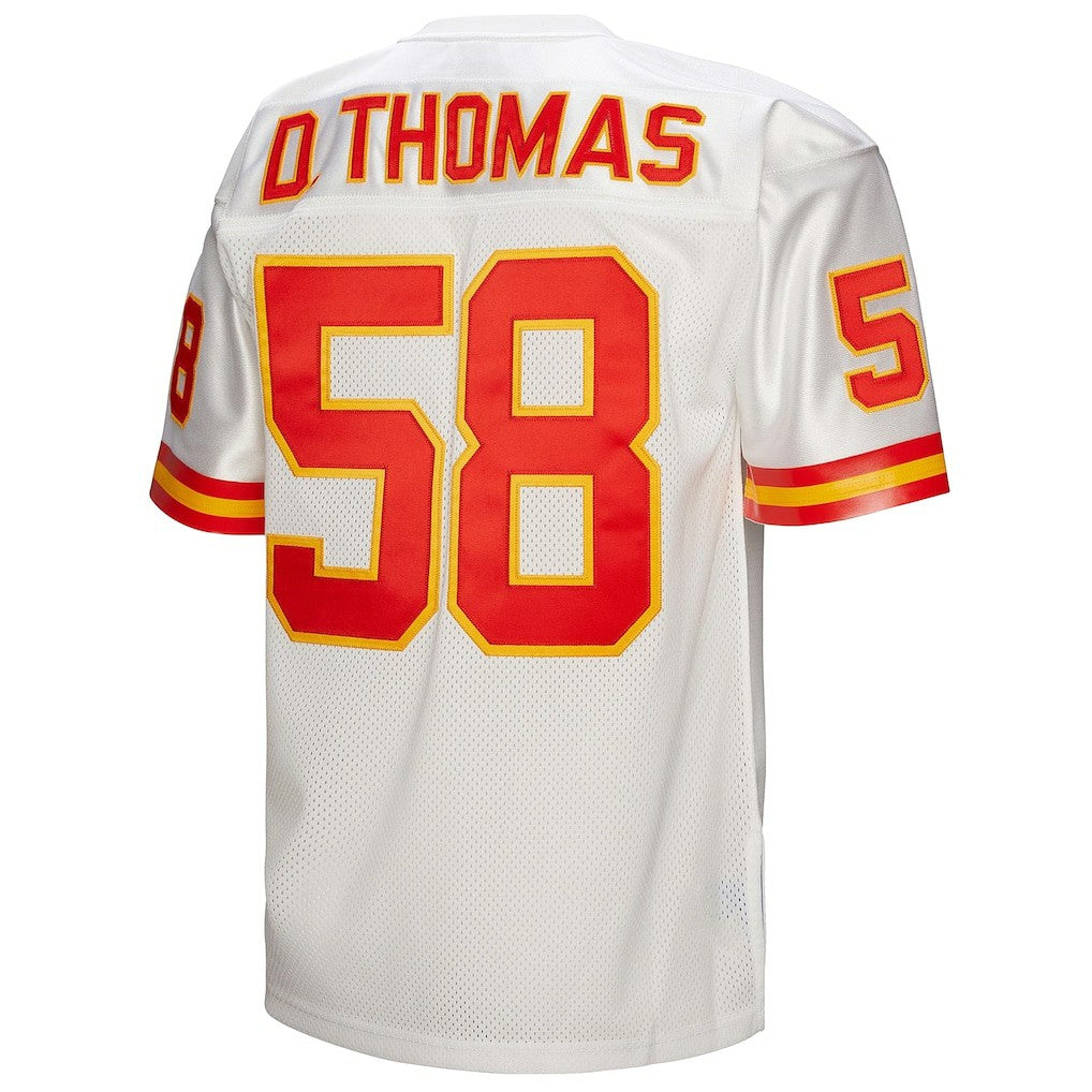 Derrick Thomas Kansas City Chiefs 1994 Authentic Throwback Retired Player Jersey - White cheap | NFL Jerseys