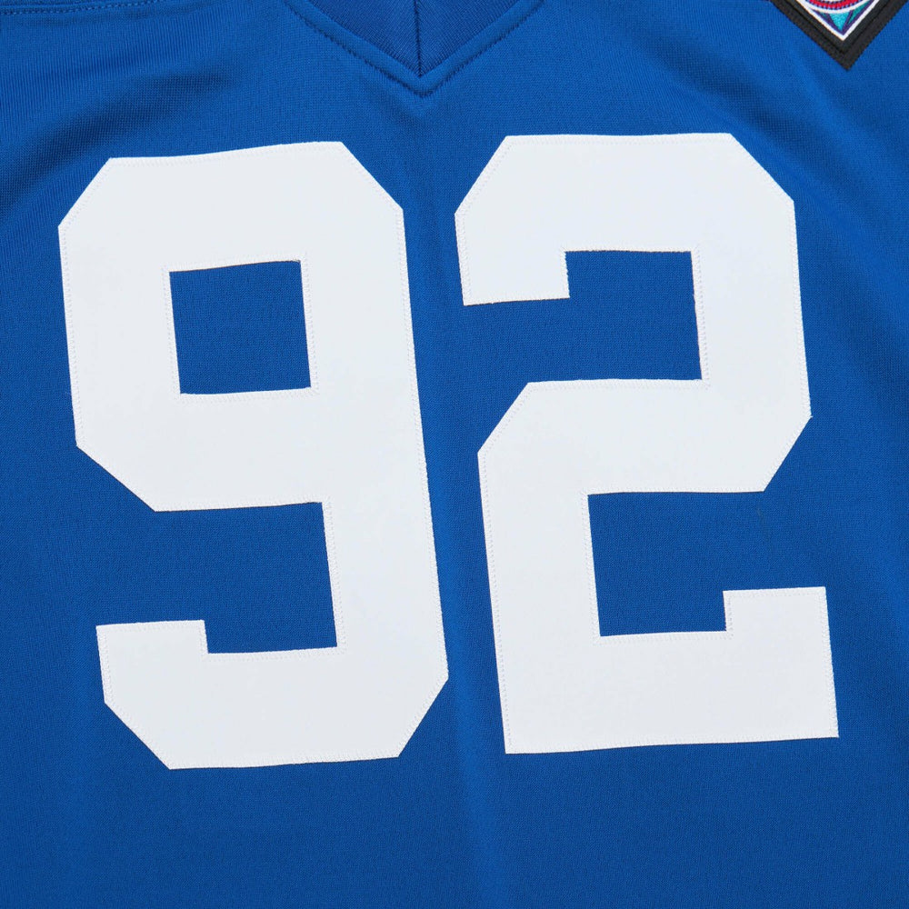 Michael Strahan New York Giants 1994 Authentic Throwback Retired Player Jersey Royal - Mitchell & Ness