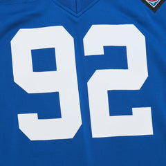 Michael Strahan New York Giants 1994 Authentic Throwback Retired Player Jersey Royal - Mitchell & Ness