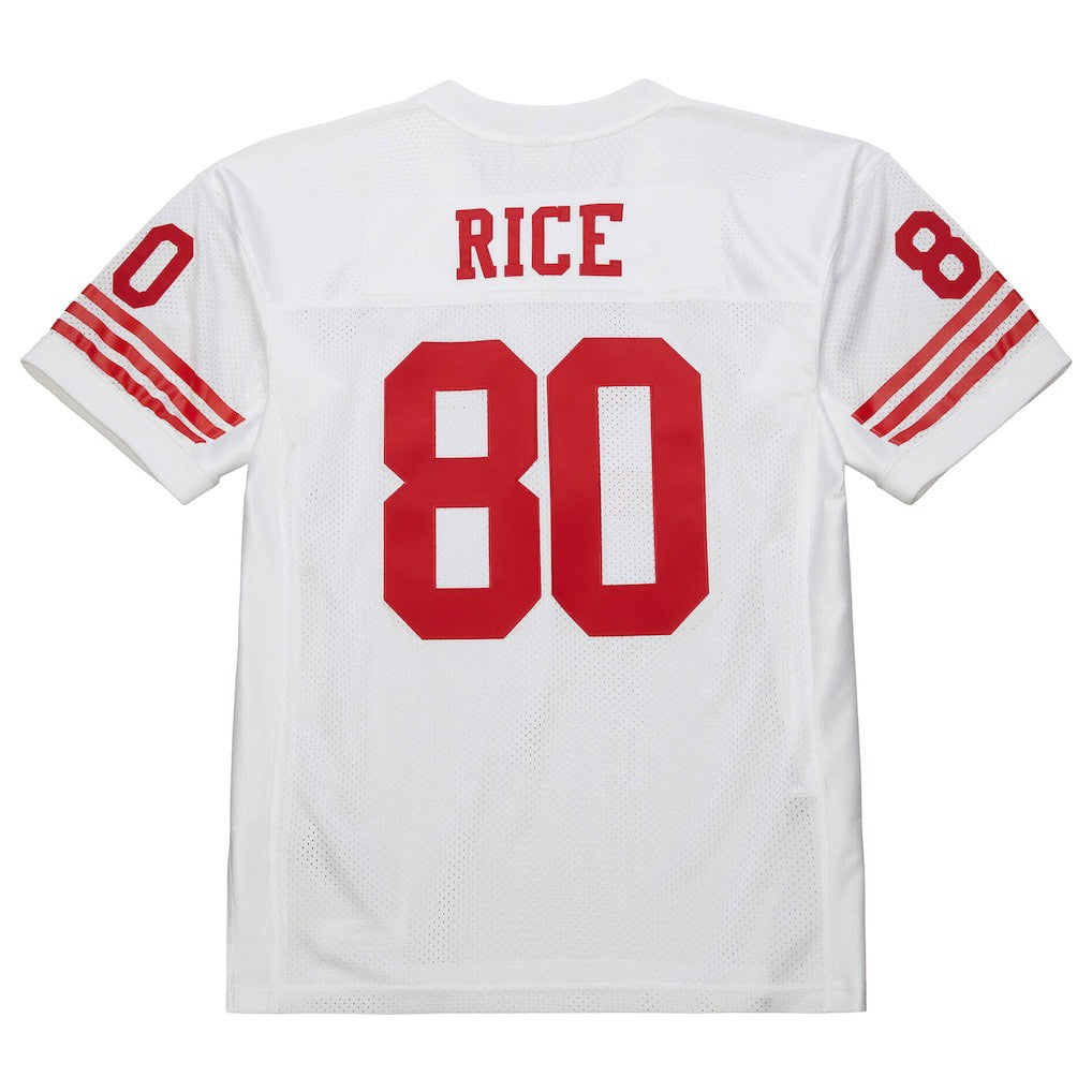 Jerry Rice San Francisco 49ers 1994 Authentic Throwback Retired Player Jersey White - Mitchell & Ness