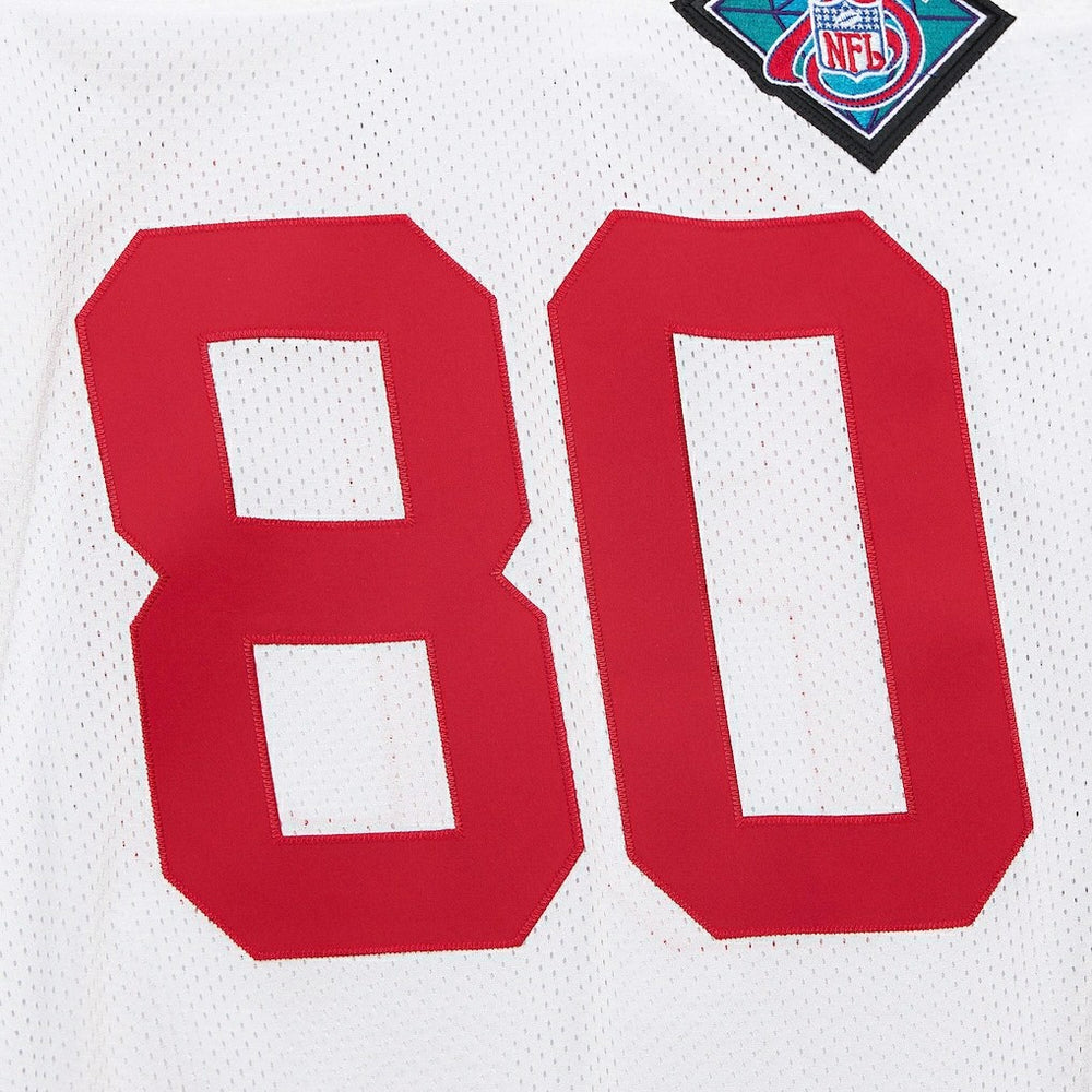 Jerry Rice San Francisco 49ers 1994 Authentic Throwback Retired Player Jersey White - Mitchell & Ness